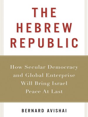 cover image of The Hebrew Republic